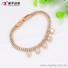 Nice Fashion Xuping Women Elegent Gold-Plated L Jewelry Bracelet in Environmental Copper - 73724